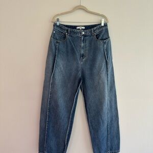 Tibi Women's Spring Jeans in Blue